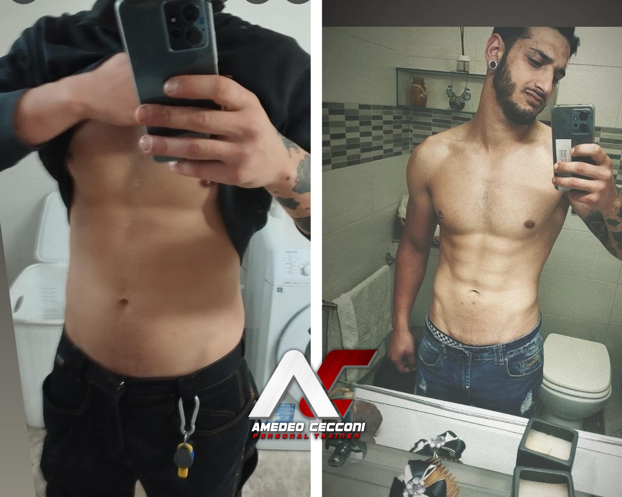 Trasformazione prima e dopo: -4 kg in 3 mesi