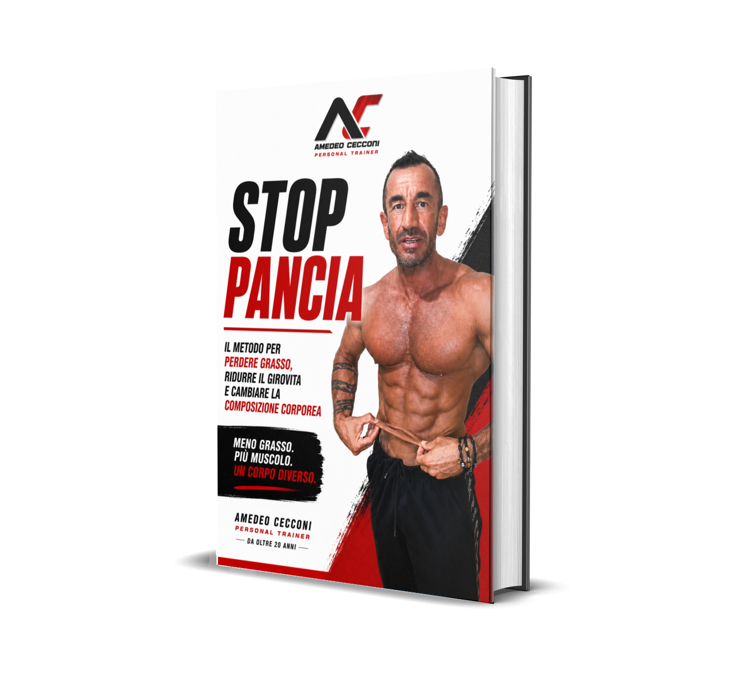 Copertina ufficiale dell'eBook Stop Pancia di Amedeo Cecconi